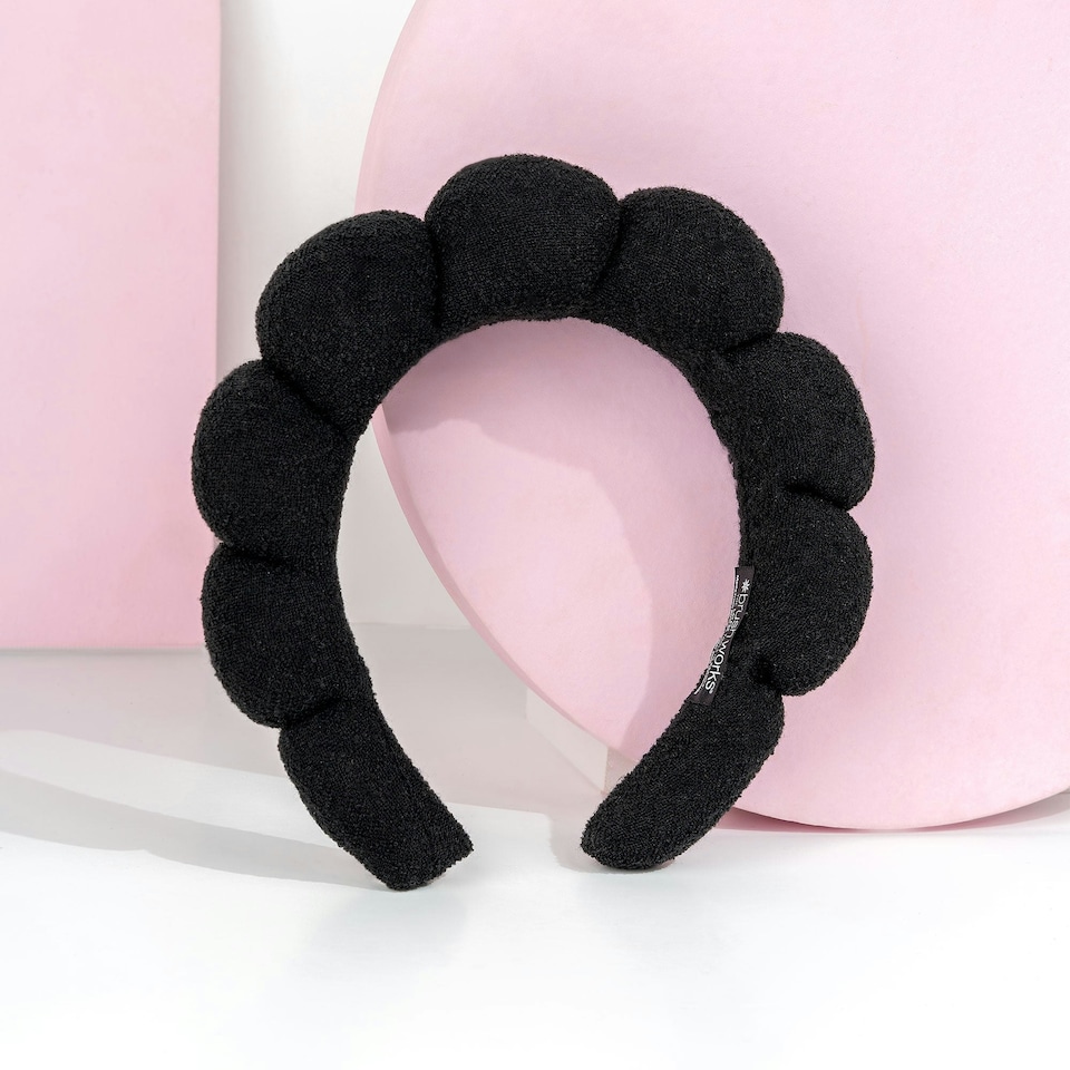 image 1 of Brushworks Black Cloud Headband