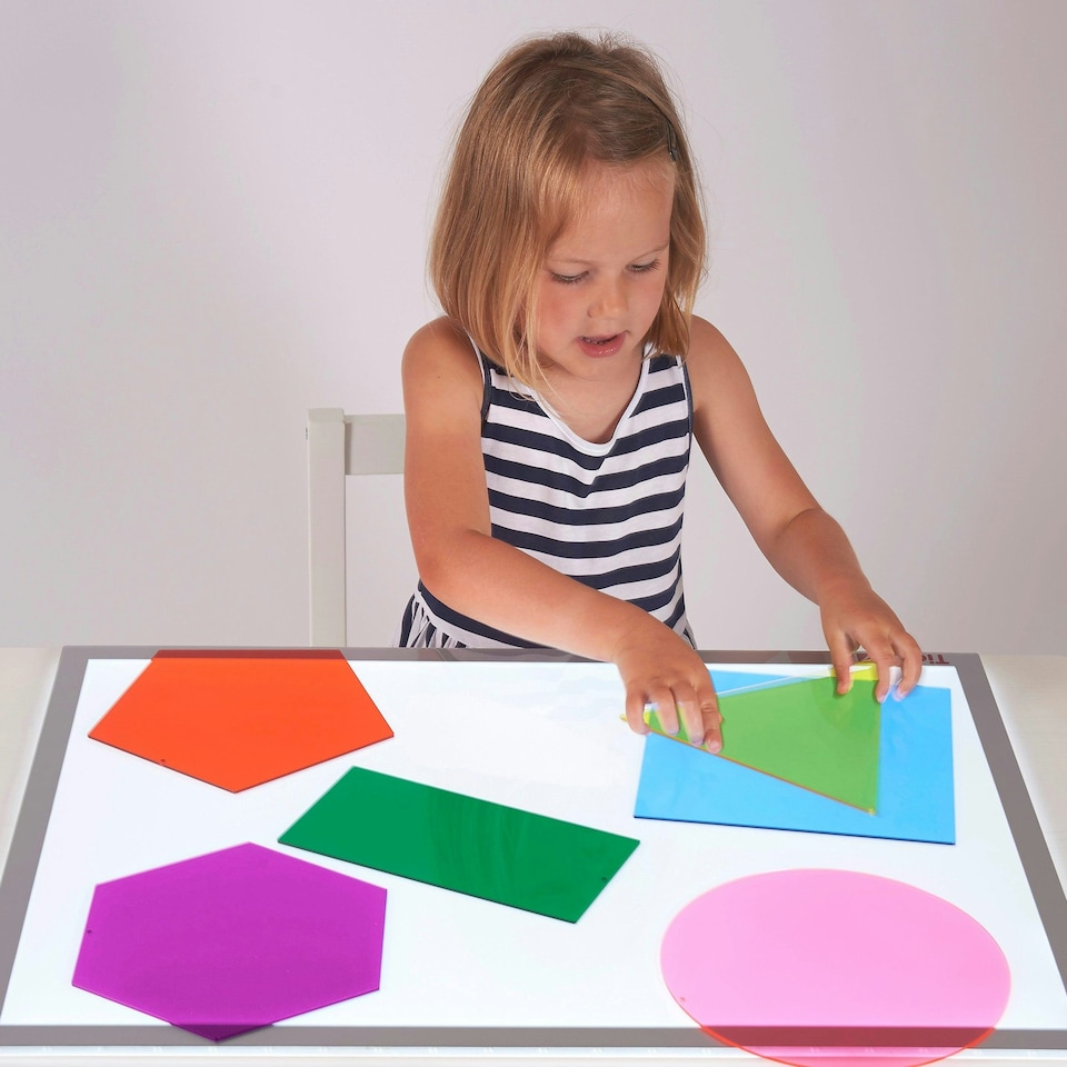 image 1 of Jumbo Colour Mixing Shapes
