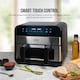image 2 of AHM Electronics Air Fryer - 10L Multi Basket with Dual Cook, 3 in 1 Basket Combination, 8 Cooking Presets, Large Viewing Window,