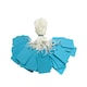 image 1 of Pack of 100 Medium Blue Strung Tags 25 x 39mm