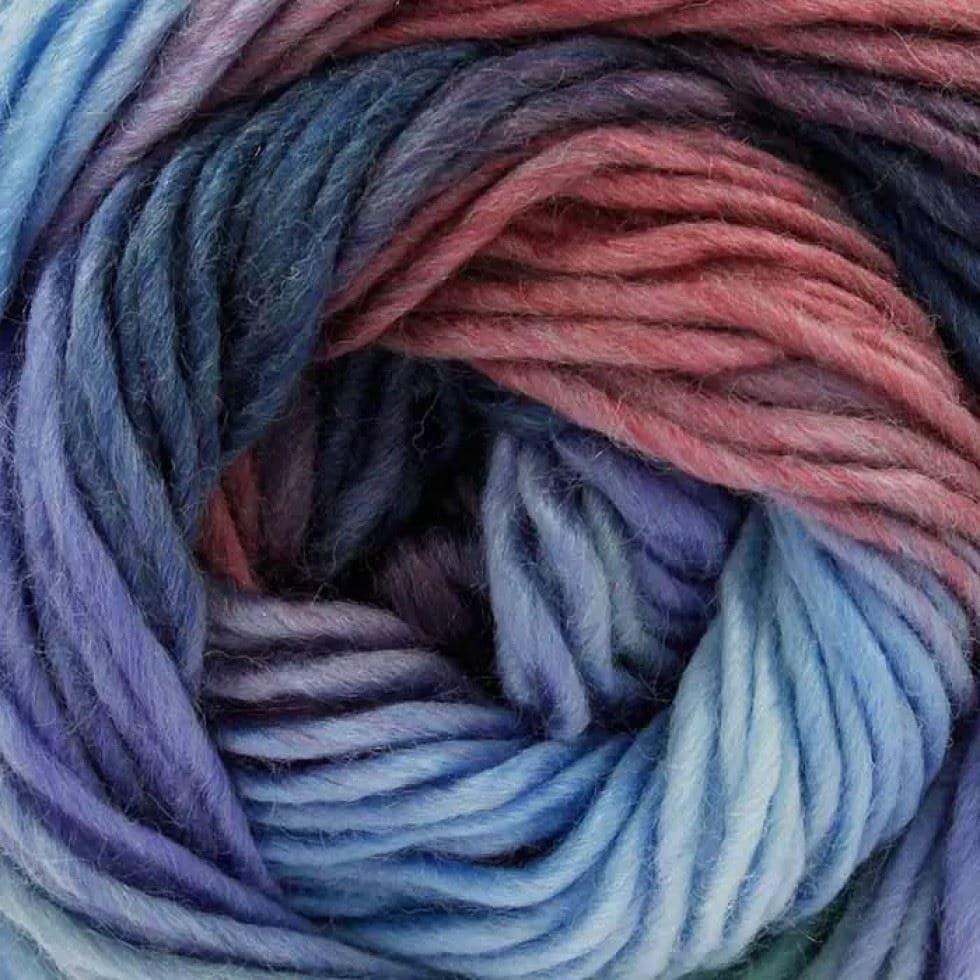 King Cole Multicoloured Riot Chunky Yarn (Value Pack 12 x 100g Balls) For Crochet, Knitting - 134m per ball
