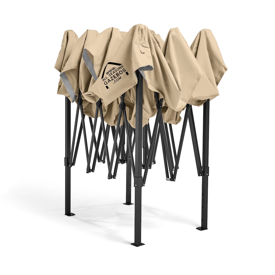 image 1 of All Seasons Gazebos 3x4.5 Superior Package Beige