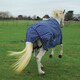image 1 of Rhinegold Atlanta Turnout Rug Blue | Colour: Navy Check
Size: 7ft 0