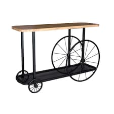 Watter Industrial Creative Console / Hall Table Black