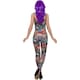 image 3 of Fever Womens/Ladies Creepy Clown Costume - Multicoloured - M M