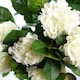 image 2 of Artificial White Hydrangea Plant Potted 75cm Bush Botanik