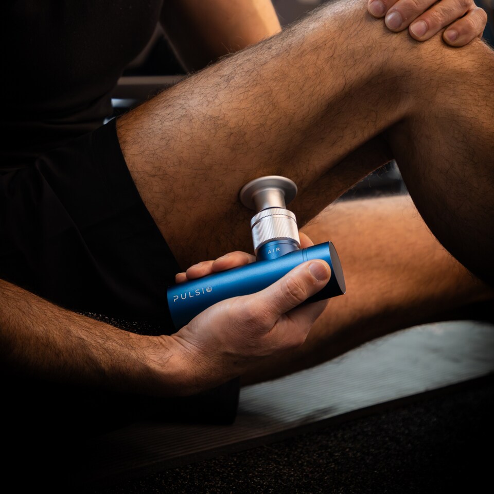 image 1 of Pulsio Air Massage Gun - Indigo