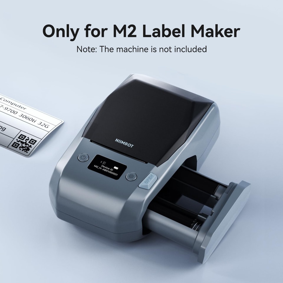 image 1 of NIIMBOT M2_H Thermal Transfer Ribbon Cartridge Blue
