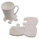 image 3 of Interiors By Premier Set Of Four Marble Jigsaw Coasters, Durable Natural Stone Coasters For Home & Kitchen