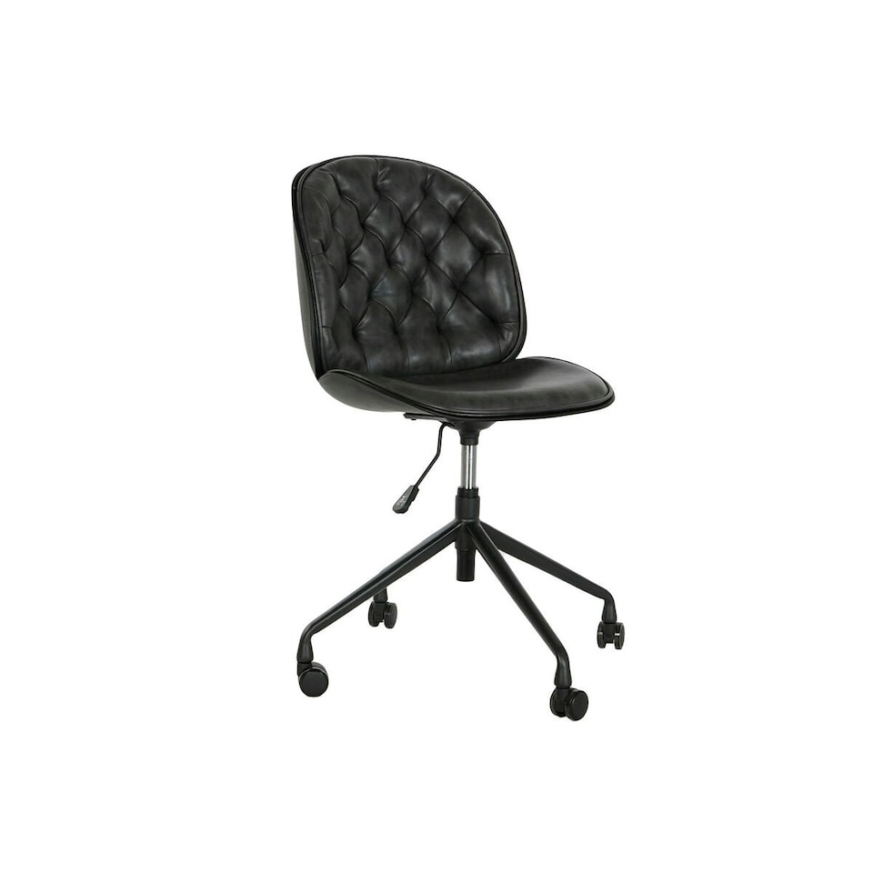 image 1 of Chair DKD Home Decor Black Dark grey 47,5 x 57,5 x 83 cm Grey