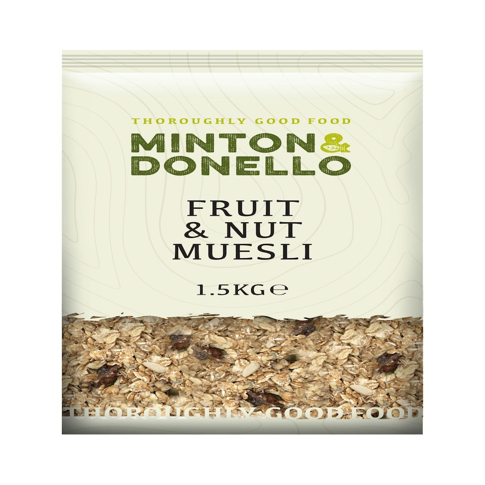 image 1 of Minton & Donello Fruit and Nut Muesli 6 x 1.5Kg | Multi