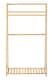image 1 of Living and Home Wooden Clothes Rack with Shelves | Multi | Not provided