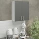 image 2 of JD Greta Kitchen Wall Unit 600mm Storage Cabinet With Doors and Shelf 60cm - Grey Matt