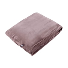 Extra Soft Warm Large Luxury Thermal Fleece Throw Blanket - 180 x 200 cm | Brown | Beige