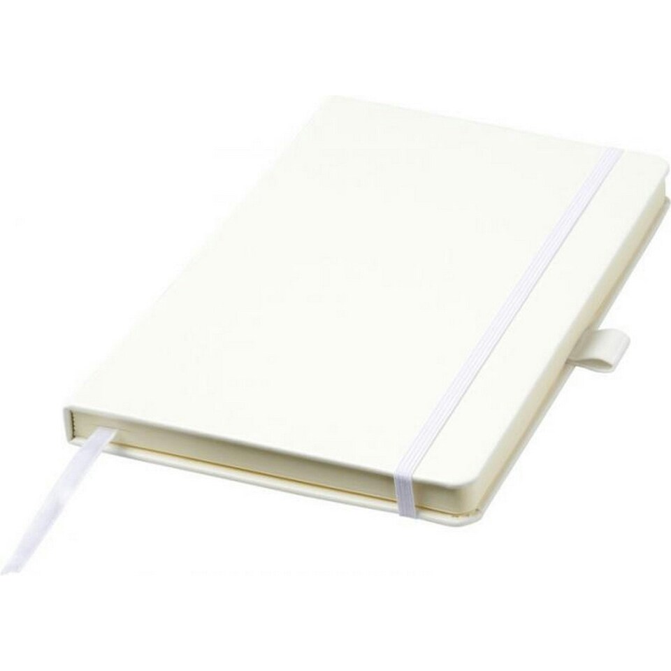 JournalBooks Nova A5 Bound Notebook - White - A5