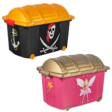 Kids Pirate & Fairy Designed Treasure Storage Box