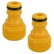 image 1 of Hozelock Accessory Adaptor Connector 3/4in BSP Sprinkler Female to Male 2PK