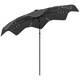 image 9 of Outsunny Garden Parasol Umbrella with LED Lights and Tilt, Table Umbrella
