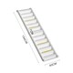 image 3 of Living and Home Folding Portable Dog Pet Stairs Ramp White