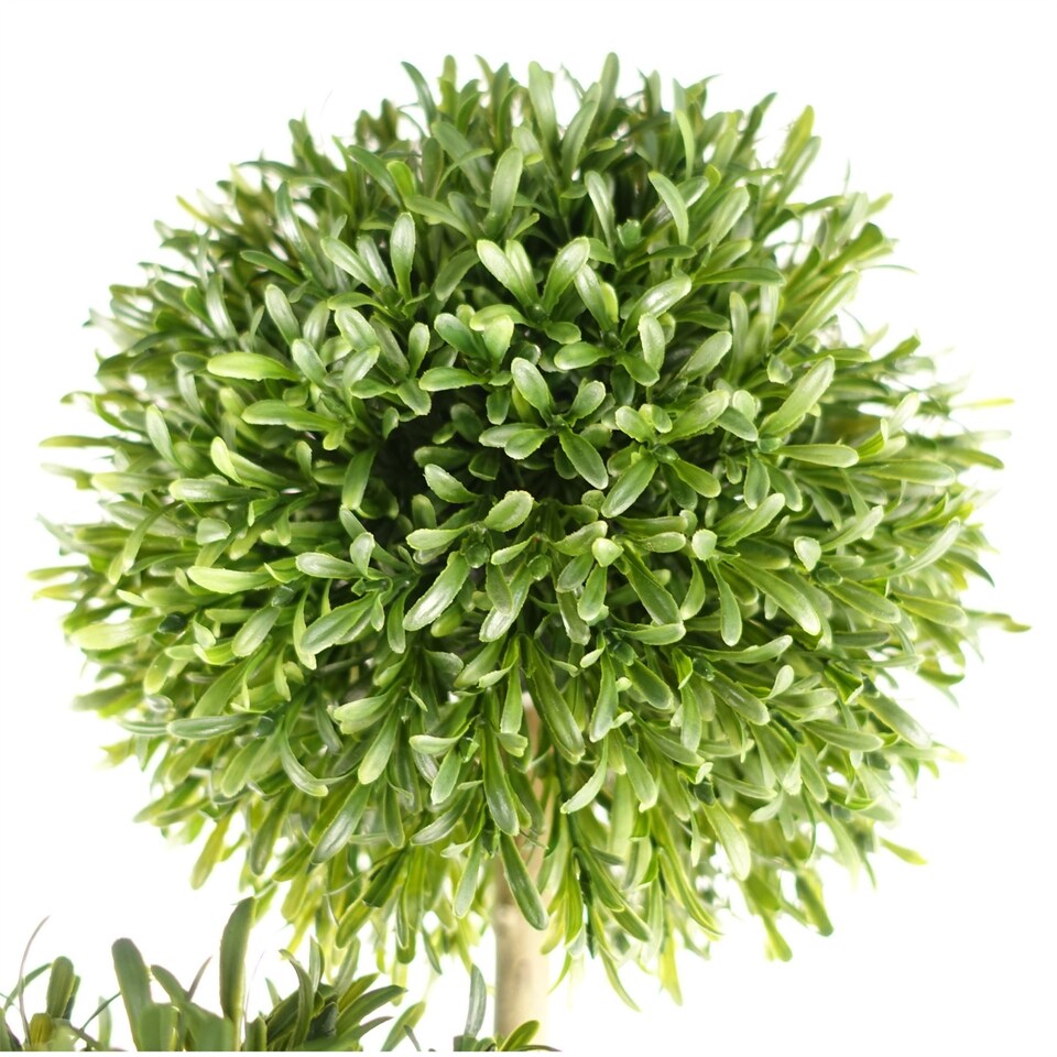 image 1 of Artificial Topiary Balls Topiary - 480 Leaves UV PROTECTED OUTDOOR Botanik | Green | One Size