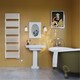 image 2 of Crossmoor - White Dual Fuel Towel Rail H1533mm x W500mm Standard