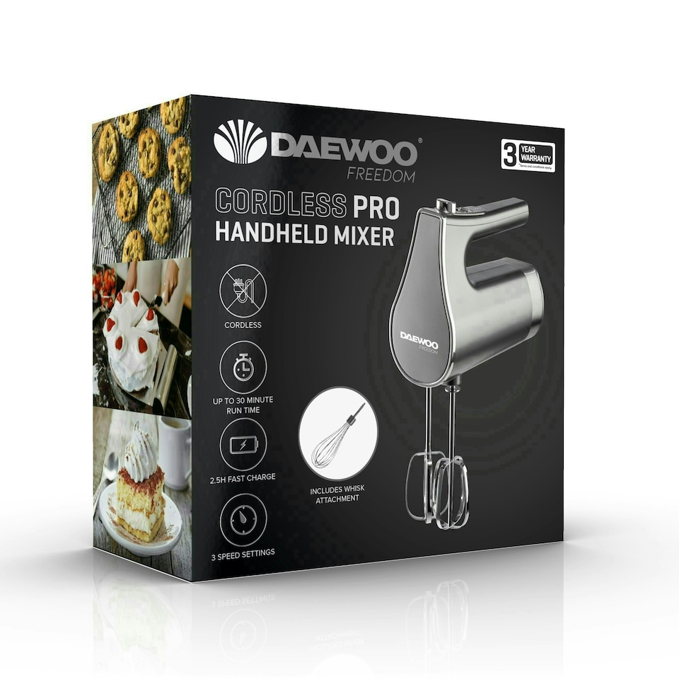 image 1 of Daewoo Freedom, Cordless Pro Hand Mixer