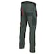 image 2 of ArtMas Grey Red Work Trousers for Men Durable Design with Knee Pad Pockets Reinforced Seams and Multi Functional Pockets Size UK40