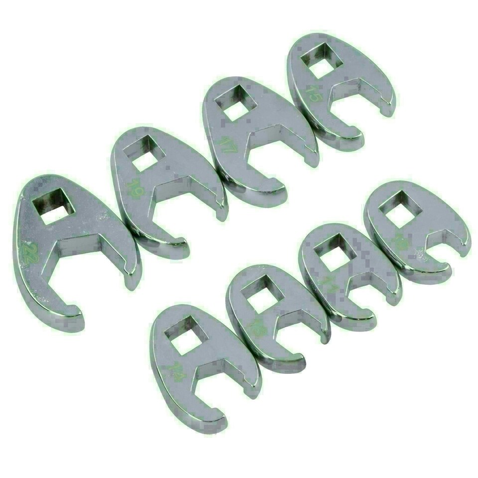 image 1 of Crows Foot / Crowfeet / Crowfoot 8pc 3/8" drive Metric sizes 10mm - 22mm TE496
