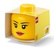 image 1 of LEGO Storage Head  (LARGE) - GIRL