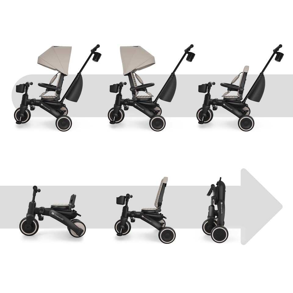 image 1 of Kinderkraft JAZZ 3 Tricycle | Cream | Beige