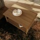 image 6 of Taberno Oak Coffee Table Natural Oak Orange