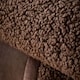 image 3 of Catherine Lansfield So Soft Velvet Boucle Blanket Throw | Brown | Chocolate