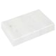 image 1 of Argon Tableware Rectangle Marble Placemats - 30cm x 20cm - White - Pack of 6 White