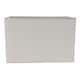 image 1 of Contemporary and Stylish Dove Grey Linen Fabric Rectangular Lamp Shade | Grey | Grey | 1