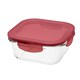 image 2 of LocknLock Eco Ovenglass Food Container Reusable Square Storage Box - 500 ml