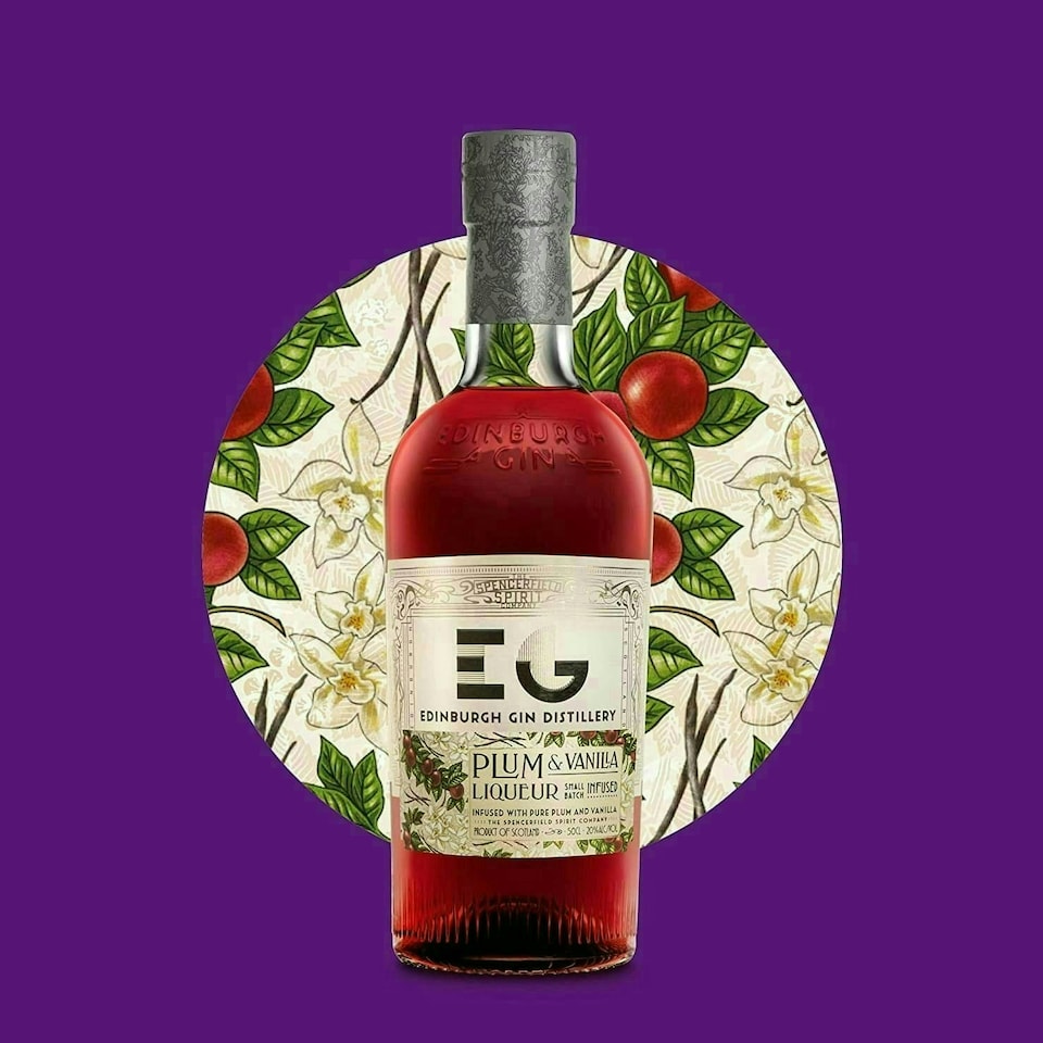 image 1 of Edinburgh Plum & Vanilla Gin Liqueur
