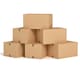 image 3 of 50 x 6x6x6" Strong Single Wall Cardboard Shipping Storage Packing Boxes Brown