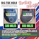 image 5 of Trainer Armour Black Big Toe Hole Preventer Patches - Preventive Protection | Black