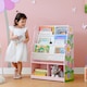 image 2 of Teamson Kids Magic Garden Book Rack Storage Kids Display Bookshelf