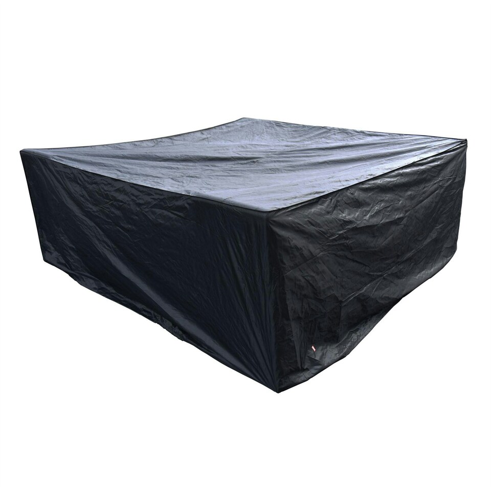 image 1 of KCT 215 x 215 x 87cm Square Garden Furniture Cover Black