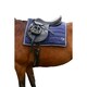 image 2 of HySPEED Mystic Comfort Horse Saddlepad - Navy/Rainbow Dust - One Size