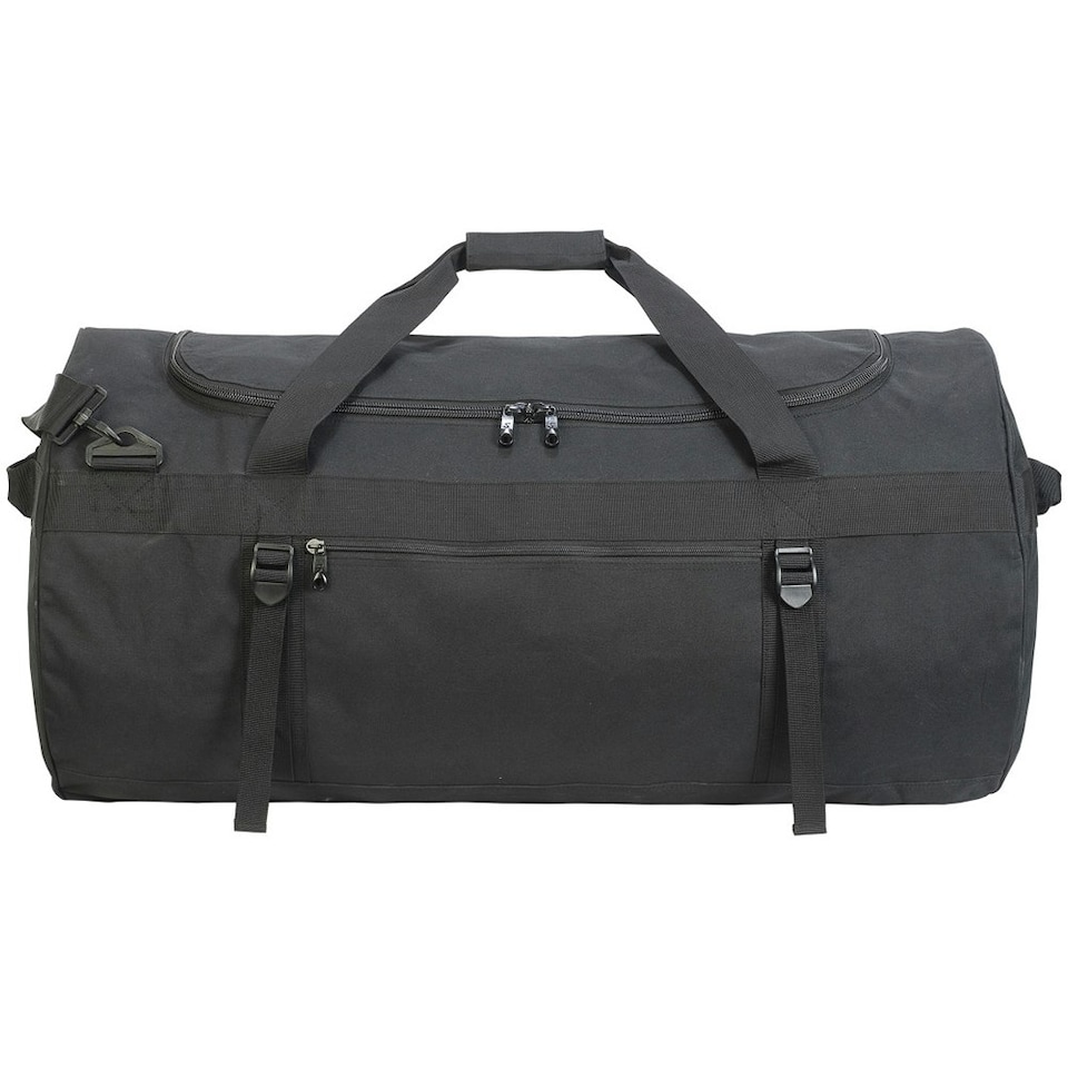 image 1 of Shugon Atlantic Oversize Kitbag / Duffle Bag (110 Litres) - Black/Black - One Size