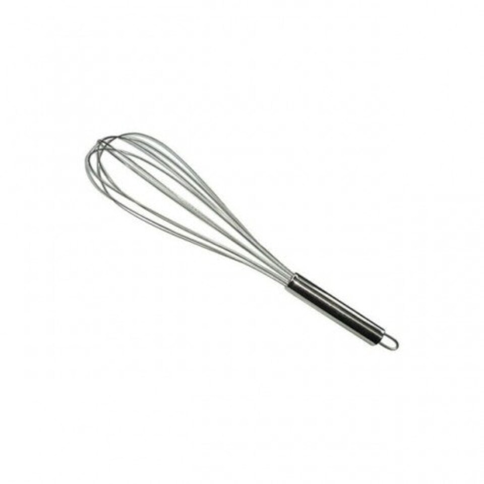 image 1 of Paragon Rubber Wire Whisk - Silver - 20 Wire