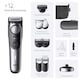 image 6 of Braun Beard Trimmer Series 9, +12 Barbering Tools, 52 Lengths, ProBlade, BT9560, Chrome