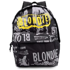 Blondie 3rd February 1977 LA Concert Backpack - Black/White/Yellow - One Size
