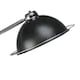image 4 of Set of 2 Bauhaus - Black Dome Floor Lamp with Chrome Detail Black | Chrome