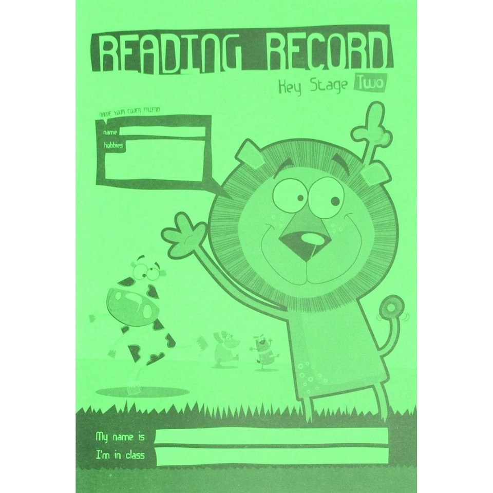 image 1 of A5 Reading Record Books Key Stage 2