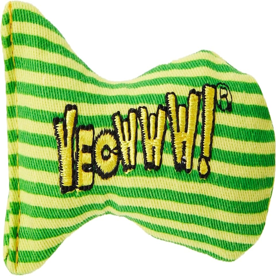 image 1 of Yeowww Stinkies Stripes Cat Toy