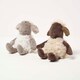 image 1 of Homescapes Sheep Doorstop - Set of 2 - Animal Door Stops