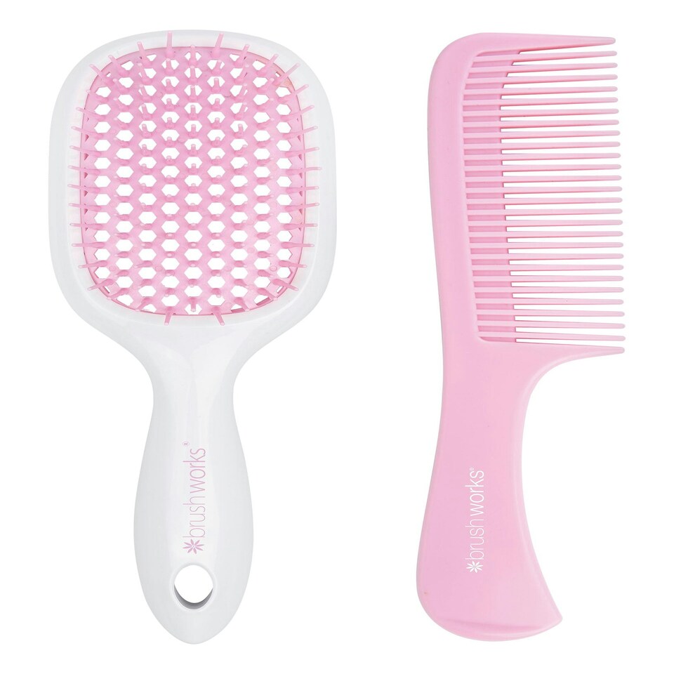 image 1 of Brushworks Blowdry Brush and Comb